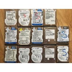 Hard drive 250gb 5 pounds each