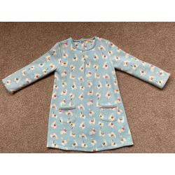Girls dress Age 3-4 years Boden llama print jersey dress