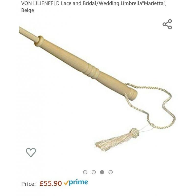 WEDDING UMBRELLA: unused