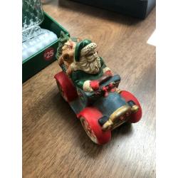 Christmas musical LED Santa and Sleigh, Father Christmas/car ornament and gift box. Collect Fulham