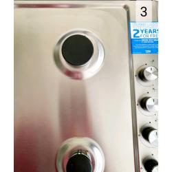 BEKO HIZG64125SX Gas Hob - Stainless Steel, brand new