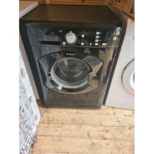 Hotpoint washing machine black 7kg