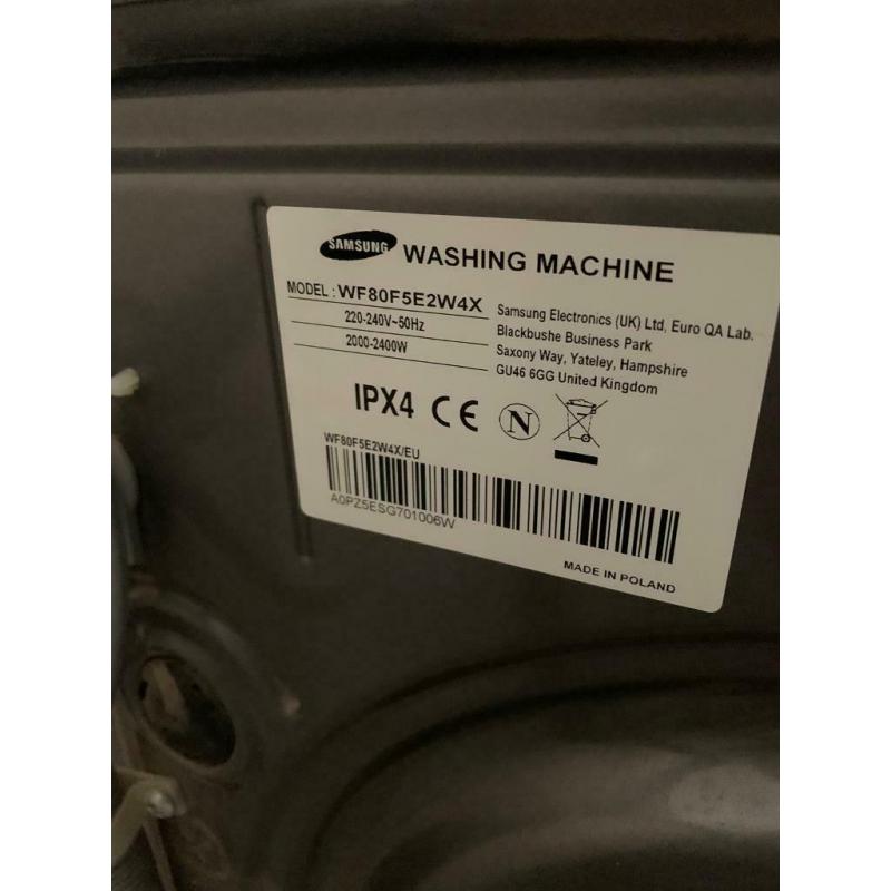 Samsung eco bubble washing machine