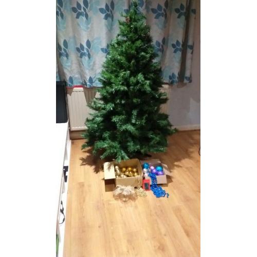 Christmas Tree and Baubles