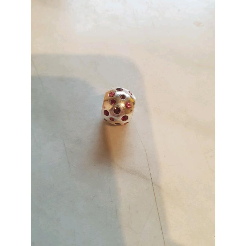 Pink And Purple Silver Charm From Truth