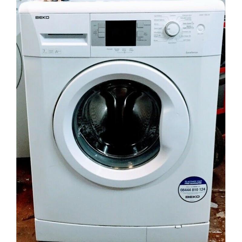 33 Beko WMB71442w 7kg 1400Spin White A++Rated LCD Washing Machine 1YEAR WARRANTY FREE DEL N FIT