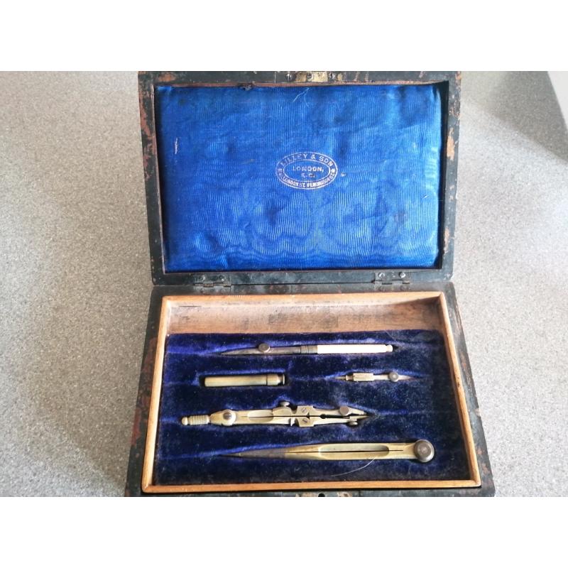 Vintage Lilley & Sons technical drawing sey