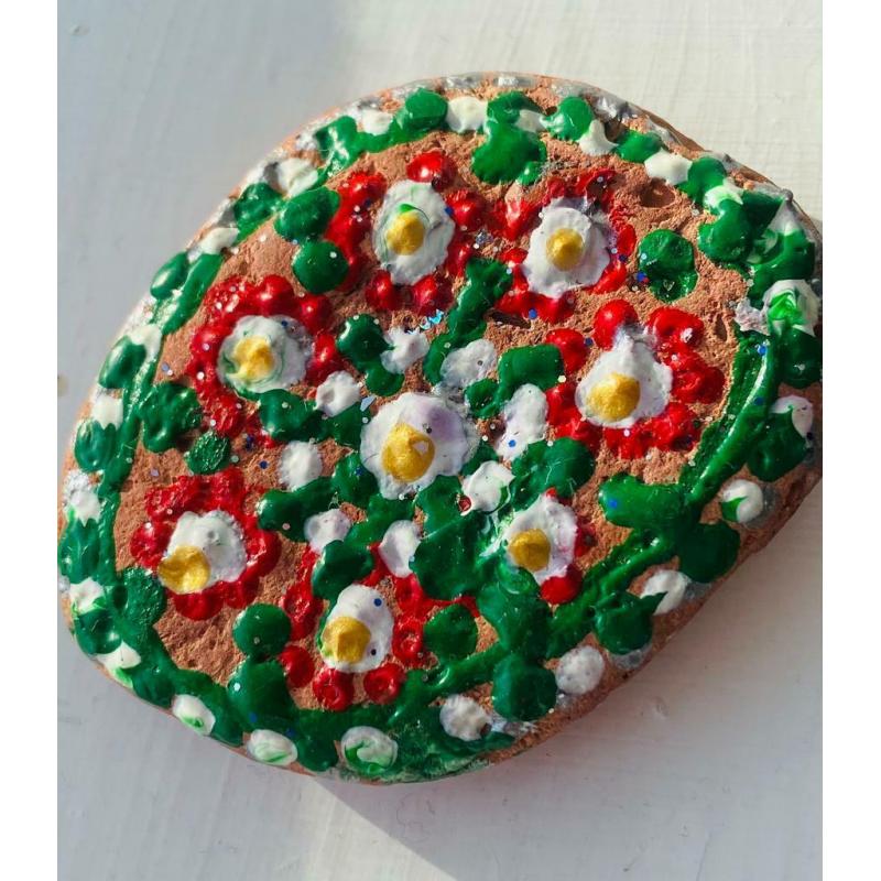 Handmade painted stones
