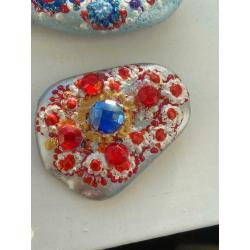 Handmade painted stones