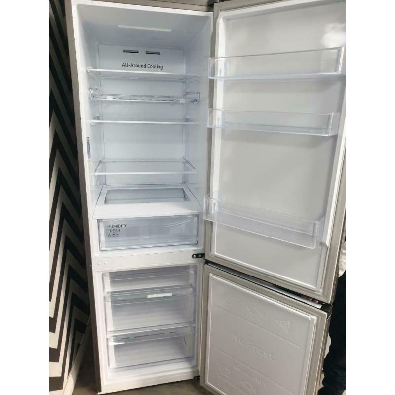 Samsung silver ex display fridge freezer