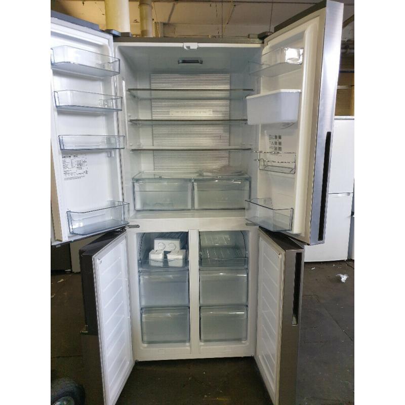 KENWOOD KSBS4DX20 A+ Frost Free Fridge Freezer - Inox