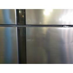 KENWOOD KSBS4DX20 A+ Frost Free Fridge Freezer - Inox