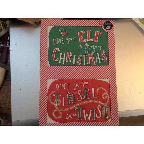 Box of 24 Christmas cards for FREE