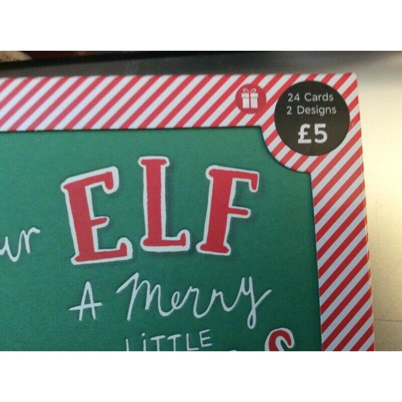 Box of 24 Christmas cards for FREE