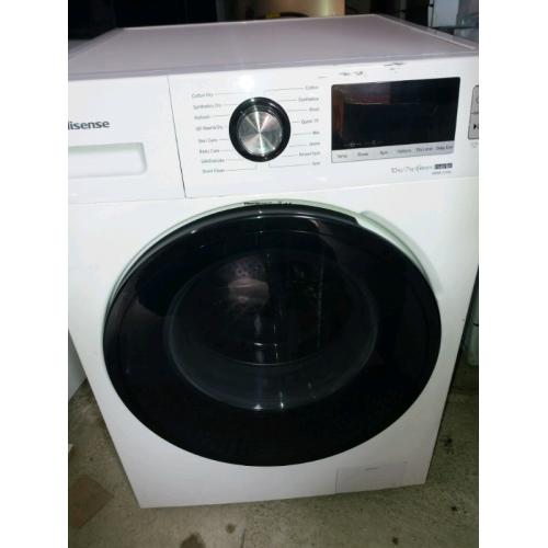 hisense combined washer and dryer 10kg washrr 7kg dryer