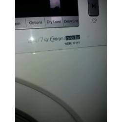 hisense combined washer and dryer 10kg washrr 7kg dryer