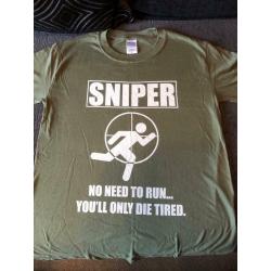 Two new sniper t-shirts