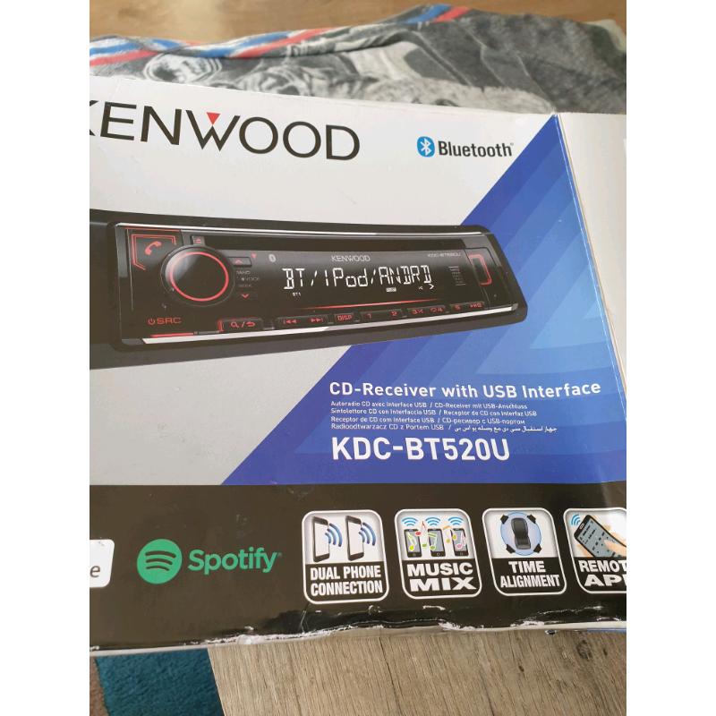 Kenwood kdc-bt520u stereo