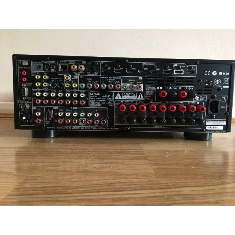 Denon AVR 3312 surround sound amplifier receiver