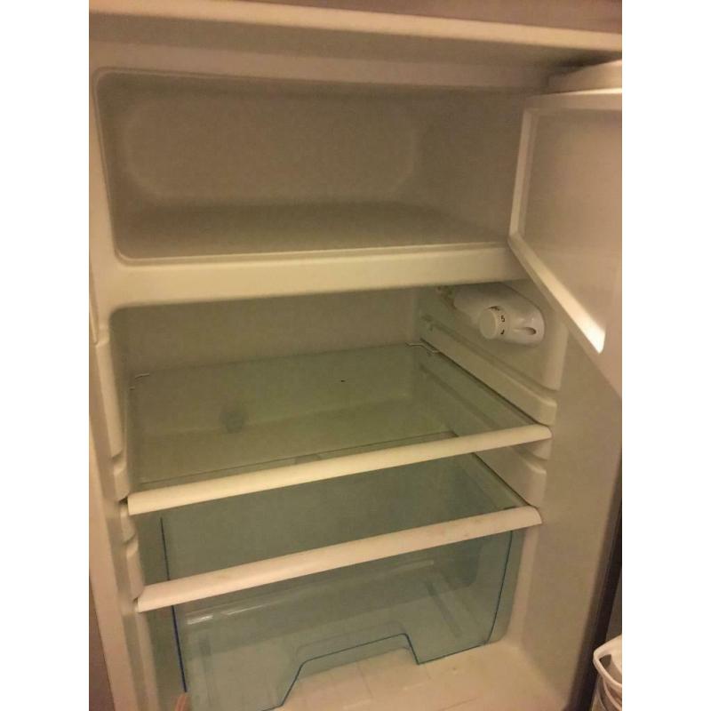 Grey fridge