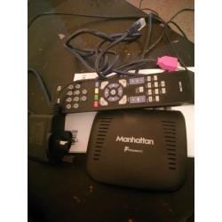 Manhatten t1 hd freeveiw box