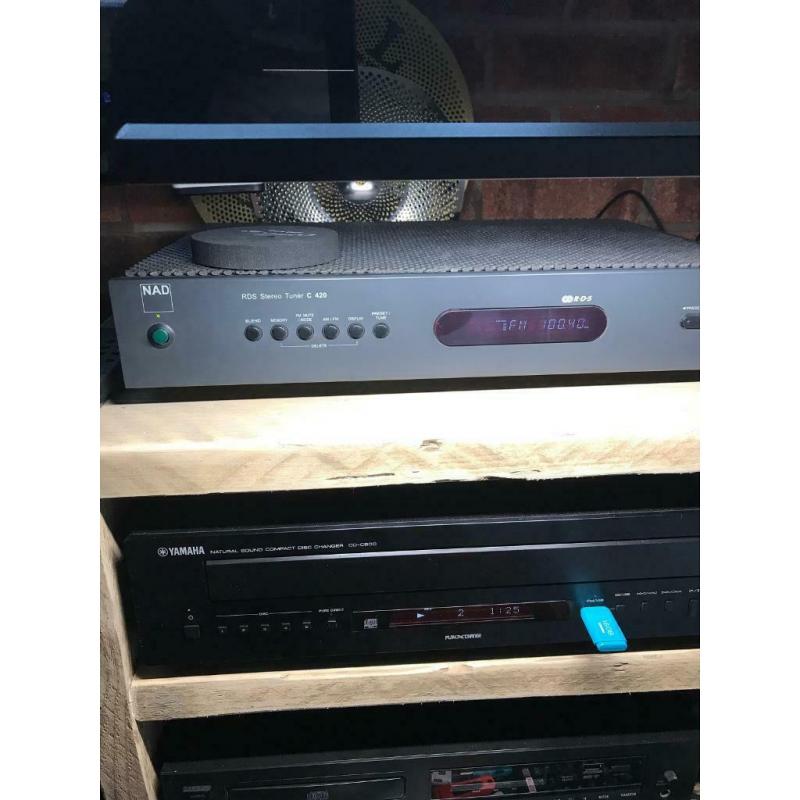 NAD fm am tuner c420