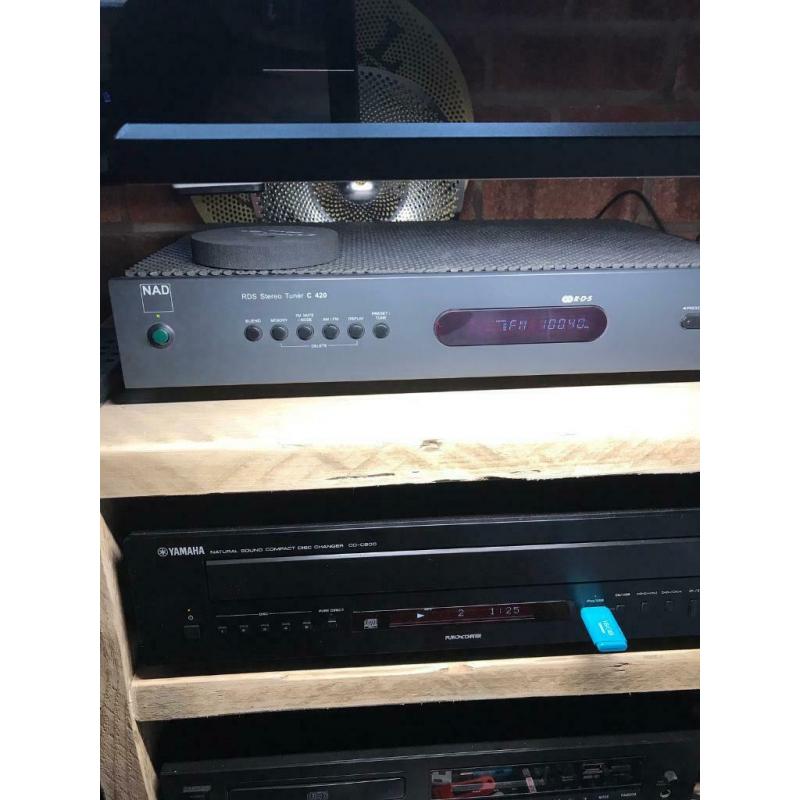 NAD fm am tuner c420