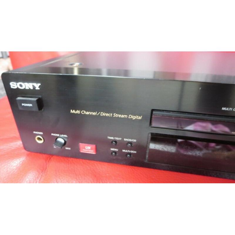 Sony super audio CD and SACD player QS series UK tuned hi-fi component SCD-XB790