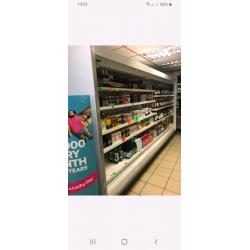 Shop display fridge