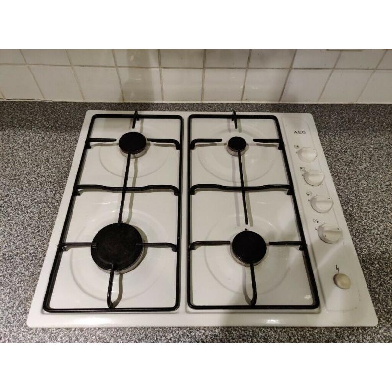 AEG Integrated Kitchen Appliance Suite - Includes Double Oven, WM, DW, Fridge, Hob & Extractor