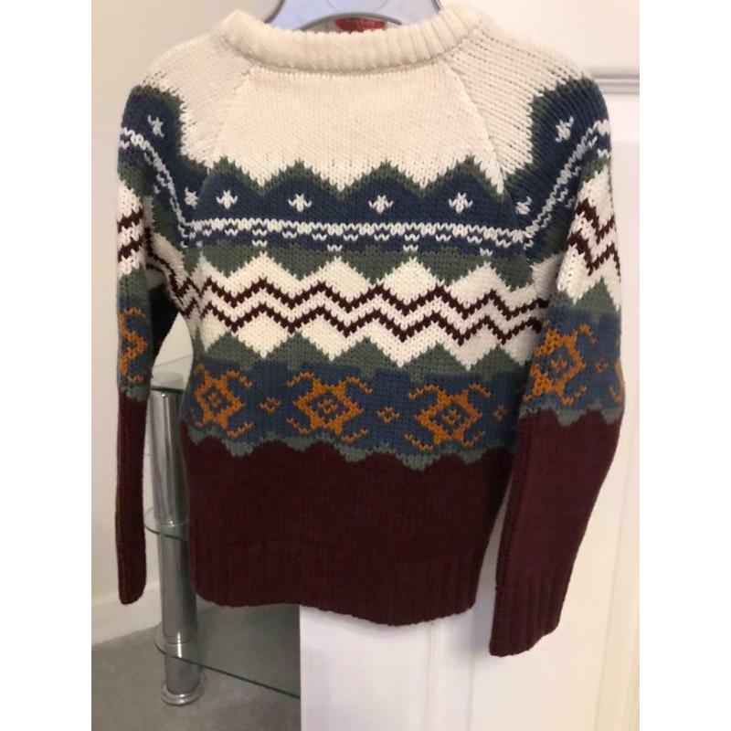 Boys Mini Club chunky jumper aged 1 1/2 - 2 years new with tags