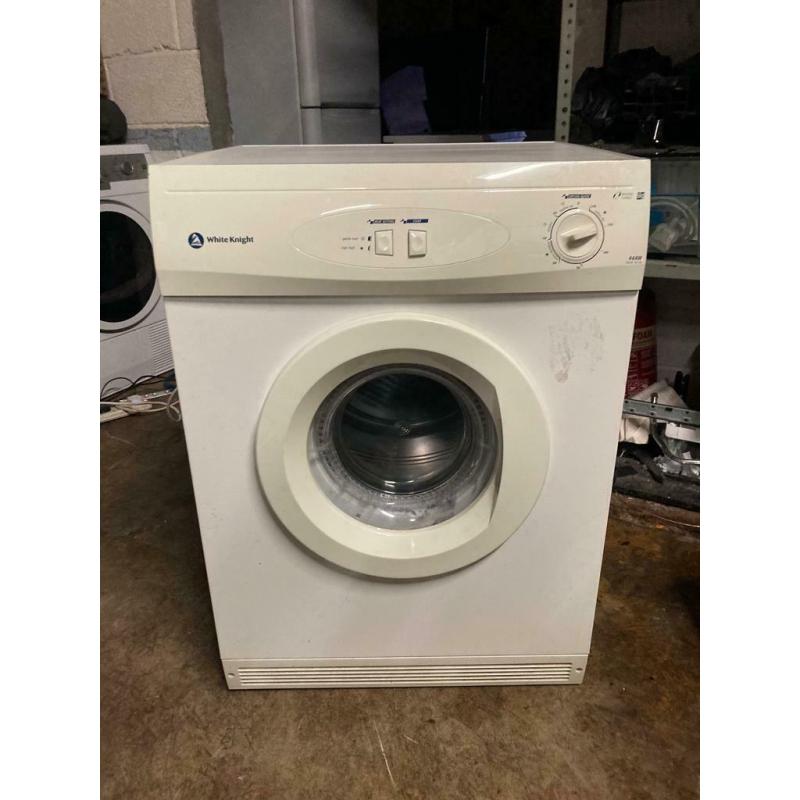 WHITE KNIGHT VENTED TUMBLE DRYER EXCELLENT CONDITION FREE LOCAL DELIVERY