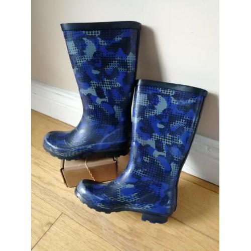 M&S kids welly boots