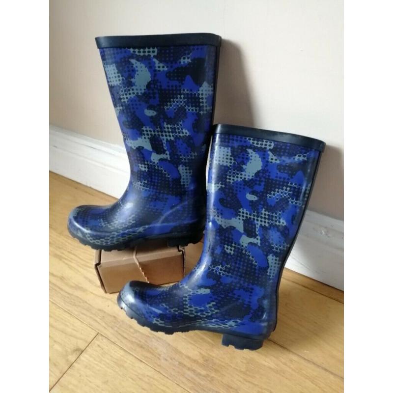 M&S kids welly boots