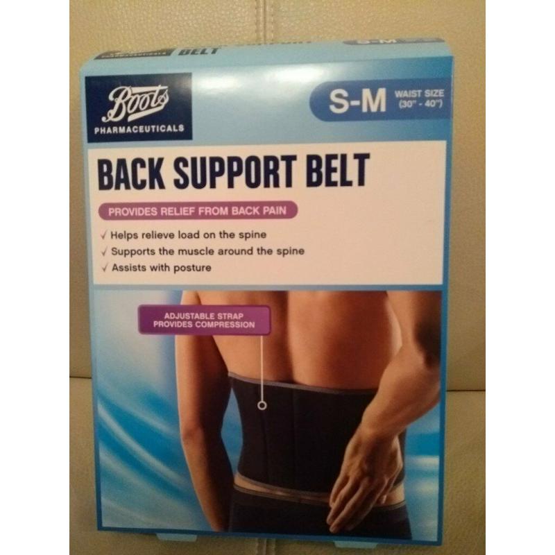 Boots Back Support Belt size S-M