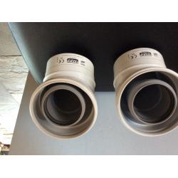 Pair of Ideal Flue Elbows 45 degree part number 203131