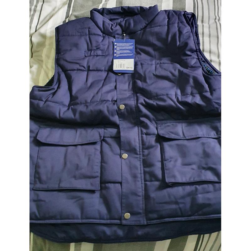 Navy Blue Bodywarmer, Portwest, workwear, XL extra large