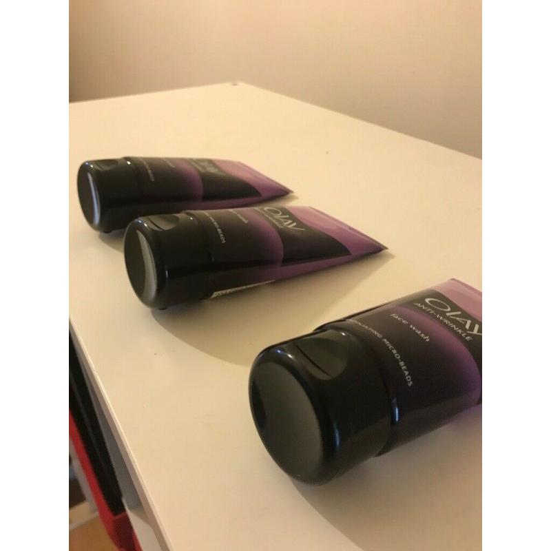 X3 Olay Anti-Wrinkle Face Washes - 150ml each