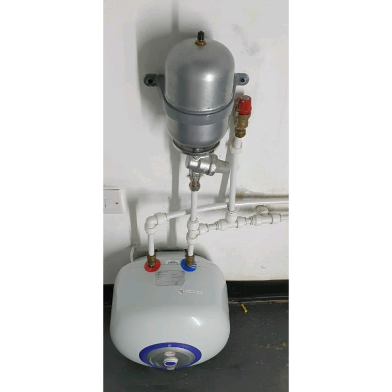 kingspan undersink water heater and expansion vessel