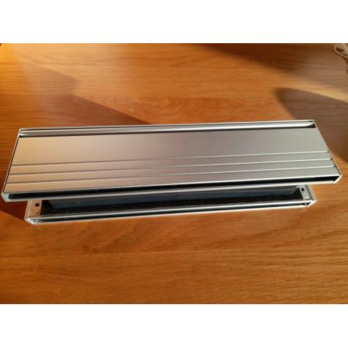 Greenteq Omega Satin Chrome 12 inch Letterbox
