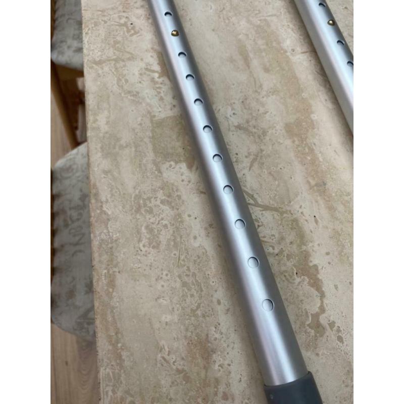 Walking sticks adjustable x2