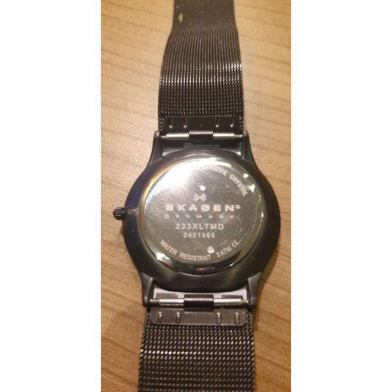 Skagen Titanium Bronze Watch - New with Tags/Original Box