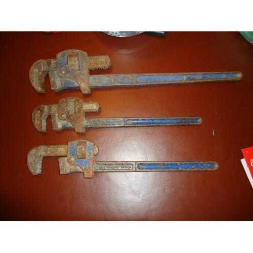 3 Pipe Wrenches
