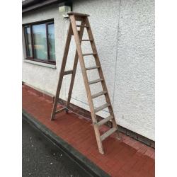 Timber Step Ladder