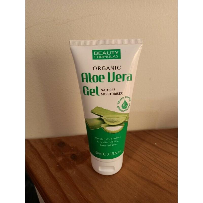 Organic Aloe Vera Gel (100ml)