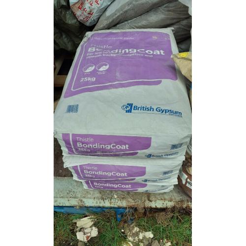 3 x THISTLE BONDING PLASTER 25KG