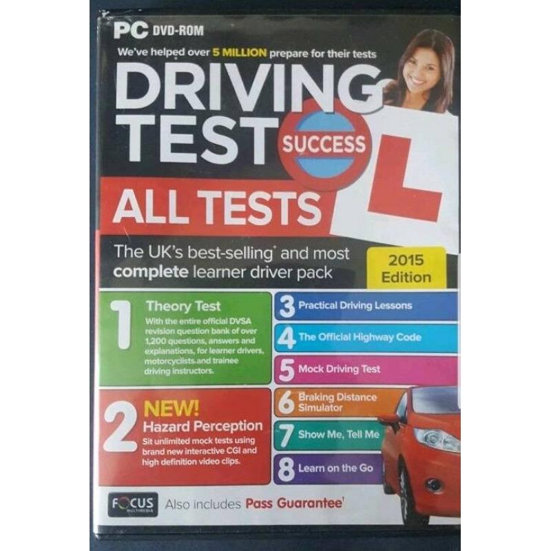 Driving Test Success All Tests: 2015 by Focus Multimedia Ltd (DVD-ROM, 2014)