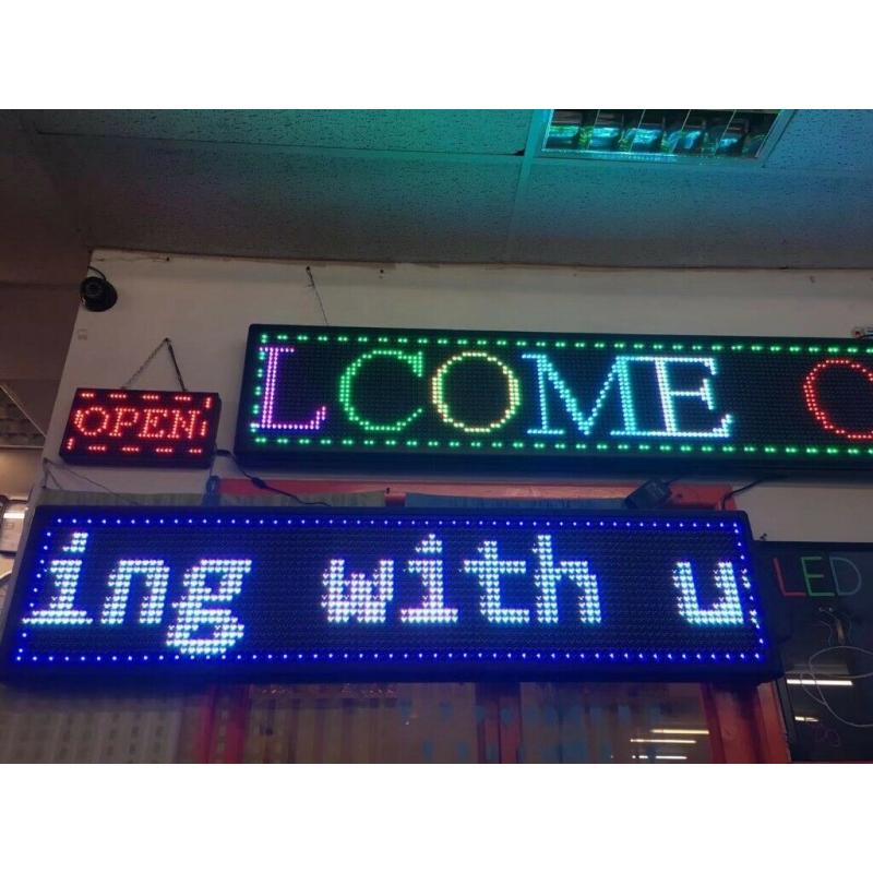 LED SIGN SCROLLING DIGITAL MOVING MESSAGE SIGN BOARD