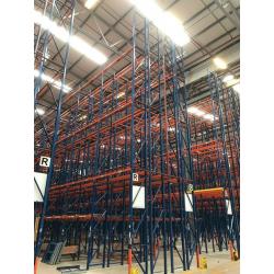 job lot 50 bays , will split , of redirack pallet racking AS NEW( storage , industrial shelving )