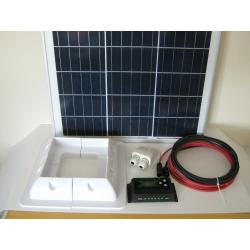 100W solar panel Kit caravan campervan motorhome shed allotment ABS Co
